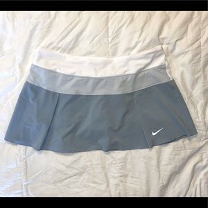 Nike Women’s Dri-Fit Athletic Skort-Blue Ombré- L